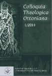 Colloquia Theologica Ottoniana 1/2011